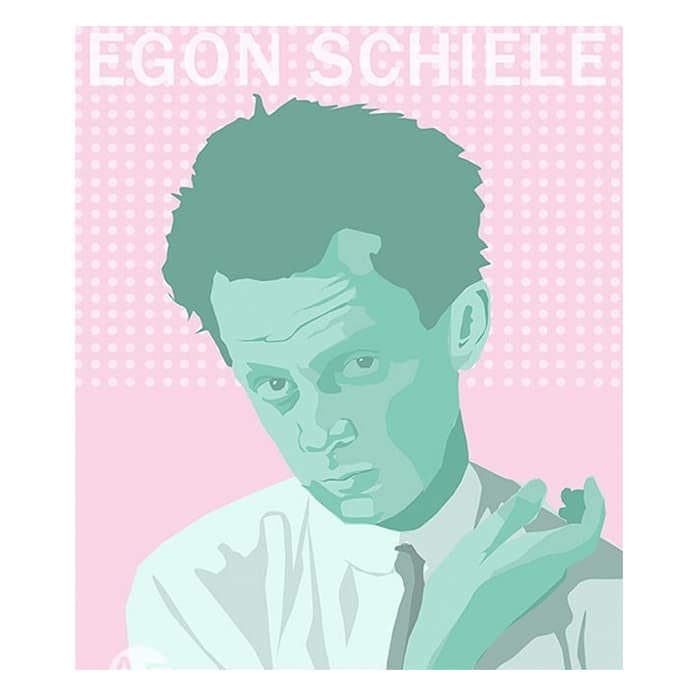 Portrait of Egon Schiele