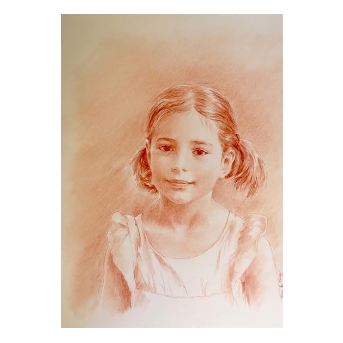 Personalized child portrait