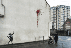 street artist Banksy