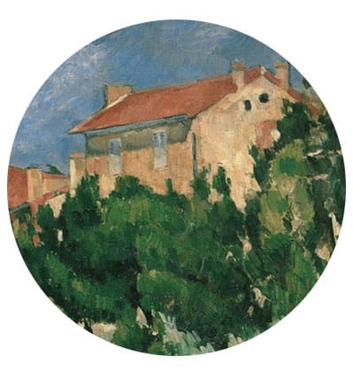 Von Cézanne gemaltes Haus