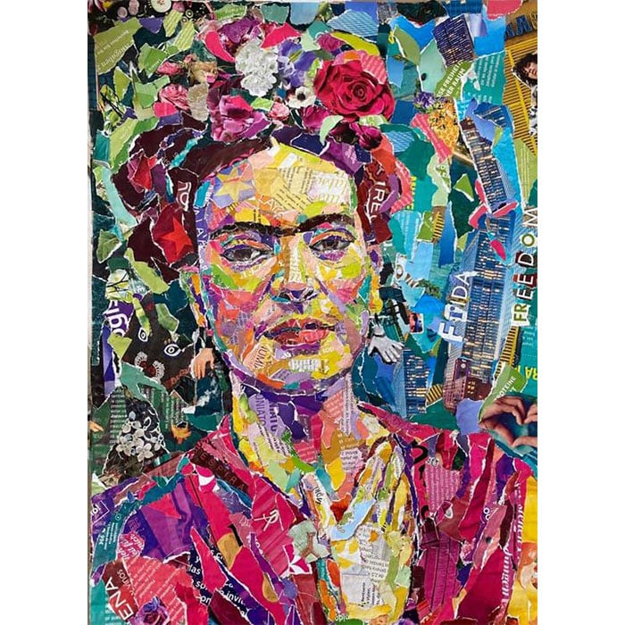 Frida Kahlo en oeuvre d'art