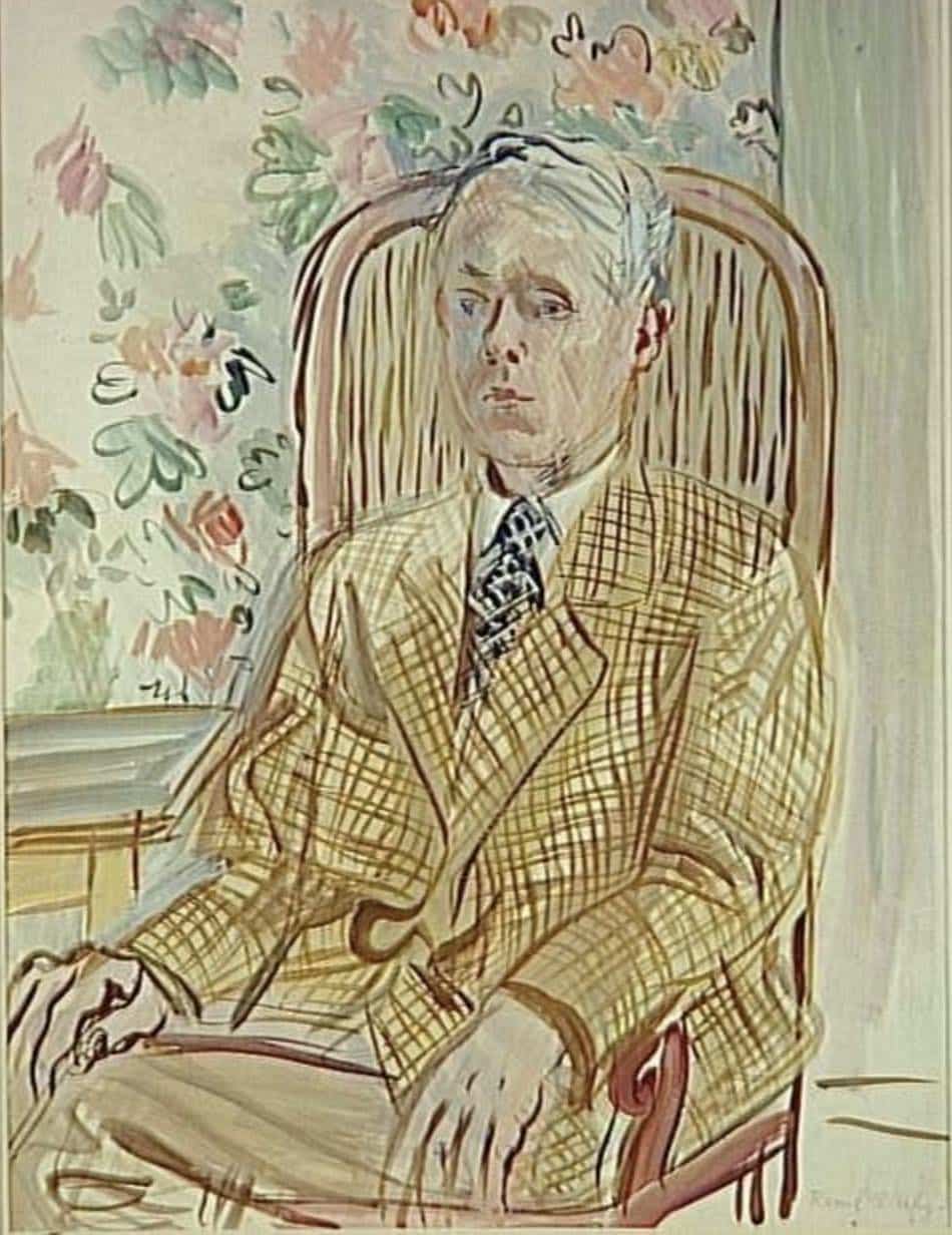 Portrait peint par Raoul Dufy